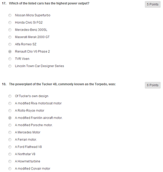 Illustration for article titled Oppo Car Trivia Quiz 2 Correct Answers.
